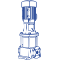 Вертикальные многоступенчатые центробежные насосы in-line Вертикальные многоступенчатые центробежные насосы in-line